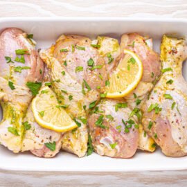 Lemon (Drumsticks only) Marinated Raw/lb