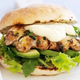 Chicken Tikka Burger