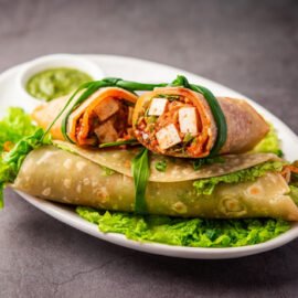 Paneer Tikka Wrap