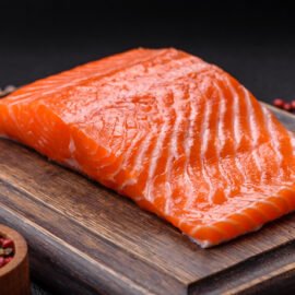 Marinated Raw Salmon Fish/lb