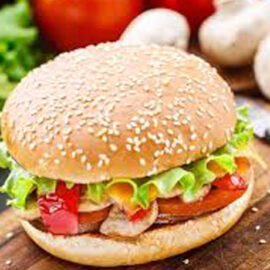 Veg Aloo tikki Burger